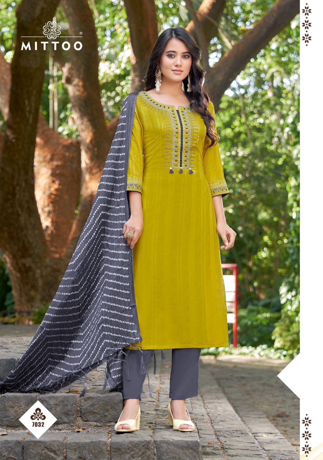 Bansari Vol 4 By Mittoo Rayon Readymade Suits Catalog